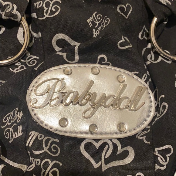 COPY - Babydoll black & silver bag - Picture 6 of 6